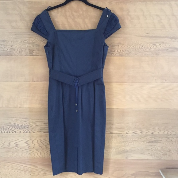 ZAC POSEN navy dress size 4 NWT - Picture 3 of 4